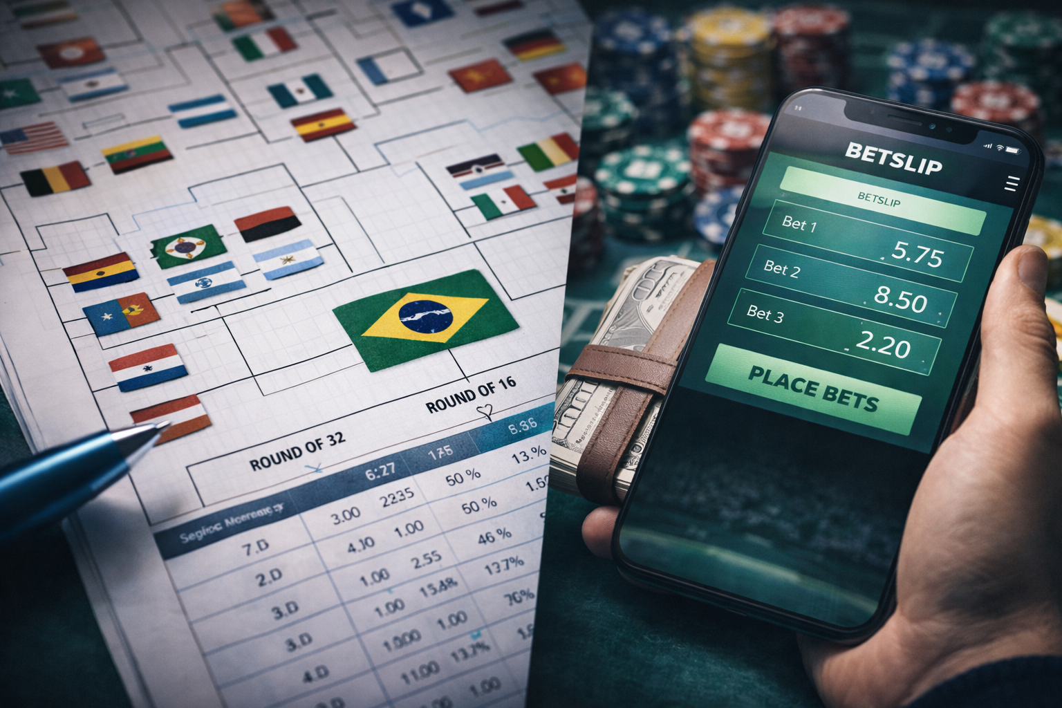 Como o formato com 48 equipes altera a estratégia de apostas