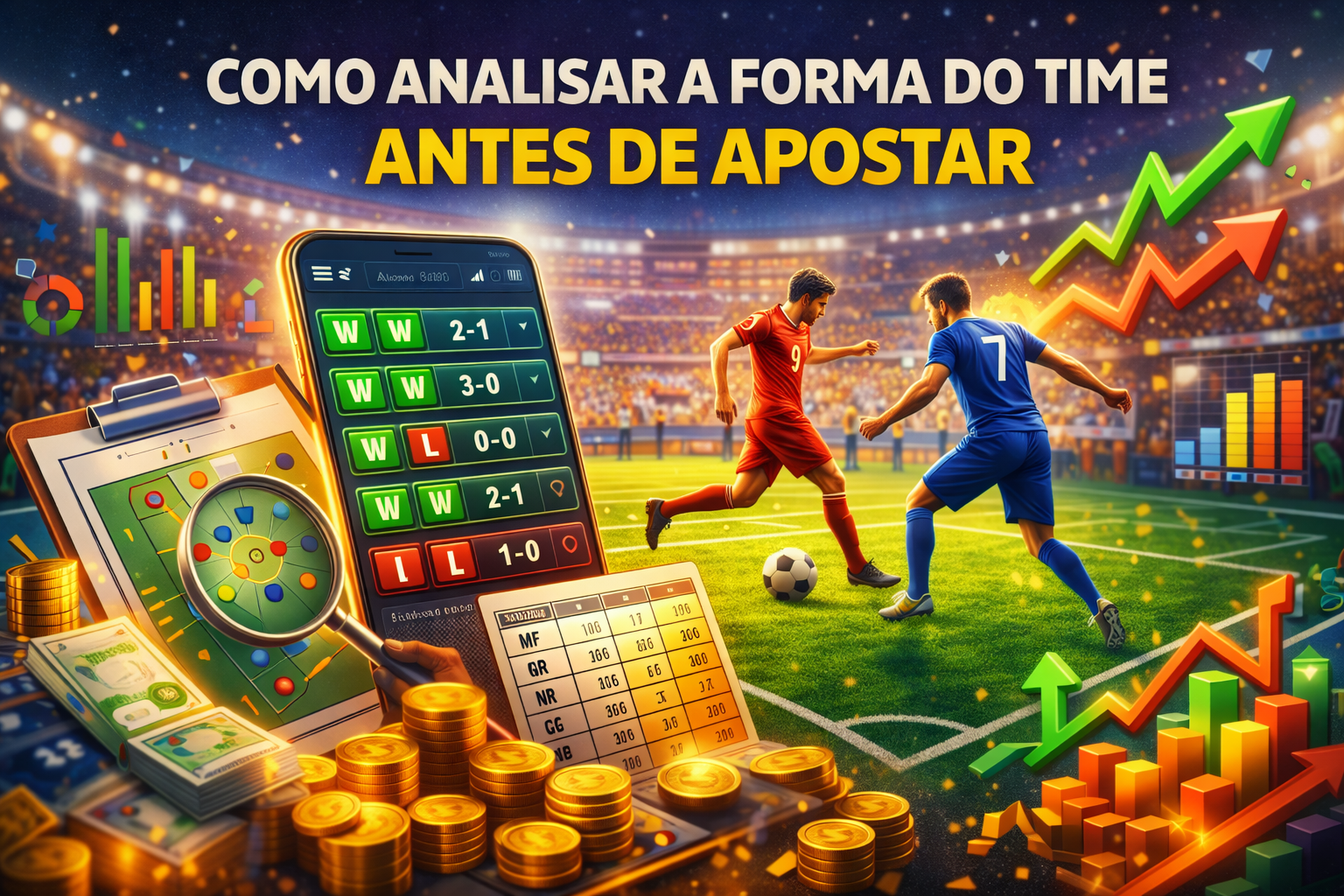 Como analisar a forma do time antes de apostar